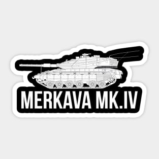 Israeli Army Merkava 4 Tank Sticker